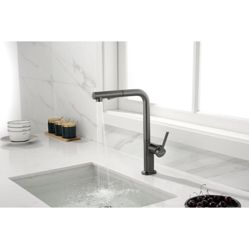 Смеситель для кухни Paulmark Neo Ne214419-B Беретта