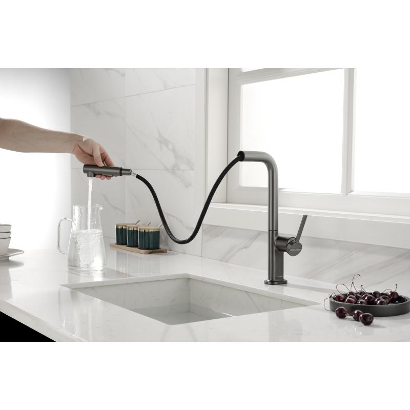 Смеситель для кухни Paulmark Neo Ne214419-B Беретта