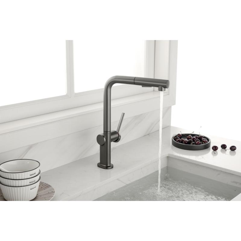 Смеситель для кухни Paulmark Neo Ne214419-B Беретта