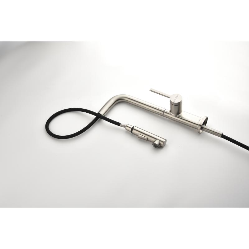 Смеситель для кухни Paulmark Neo Ne214419-Ni Никель