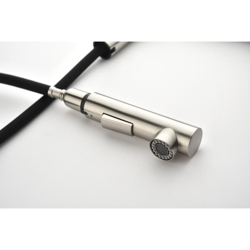 Смеситель для кухни Paulmark Neo Ne214419-Ni Никель