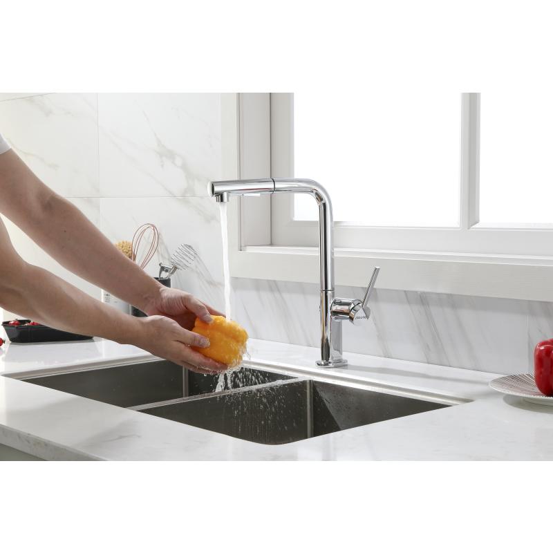 Смеситель для кухни Paulmark Neo Ne214419-CR Хром