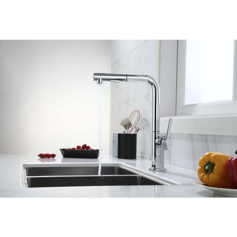 Смеситель для кухни Paulmark Neo Ne214419-CR Хром