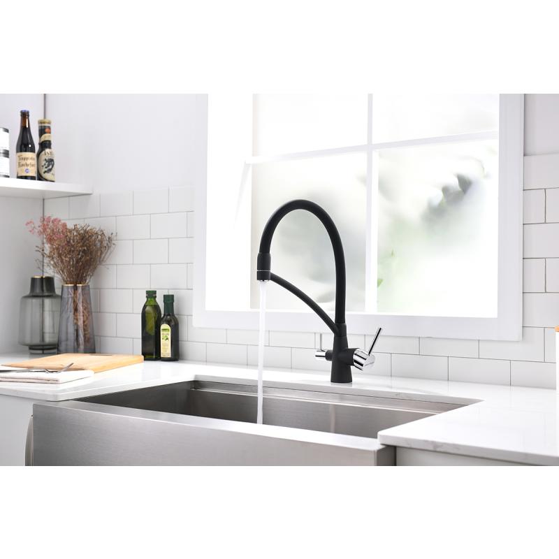 Смеситель для кухни Paulmark Siegen Si213111-401 Антрацит