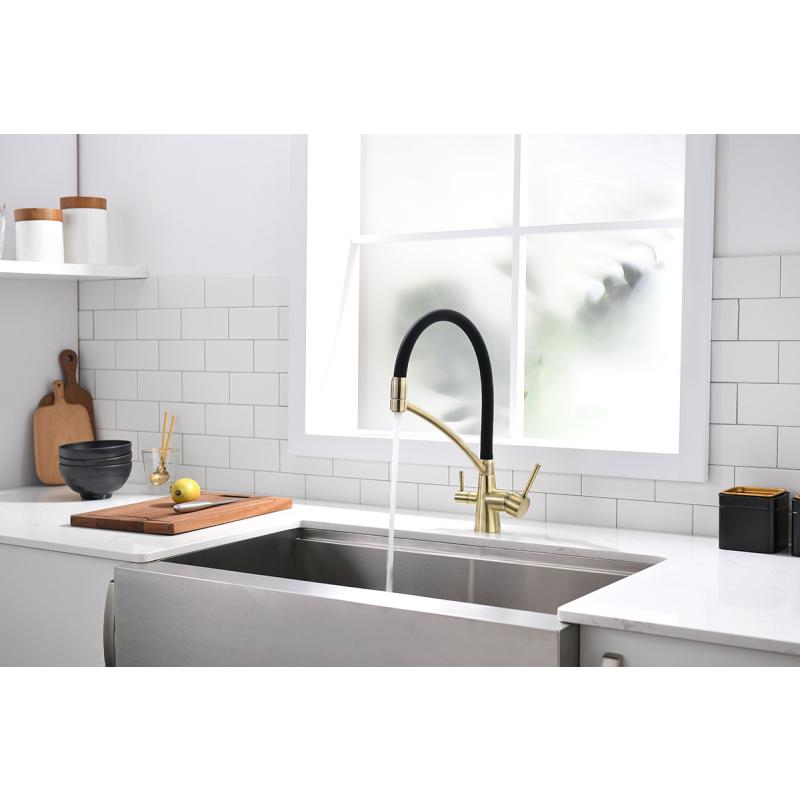 Смеситель для кухни Paulmark Siegen Si213111-BR Бронза