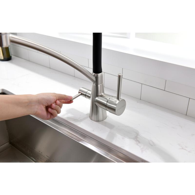 Смеситель для кухни Paulmark Siegen Si213111-NI Никель