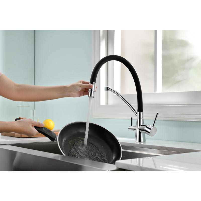 Смеситель для кухни Paulmark Siegen Si213111-CR Хром