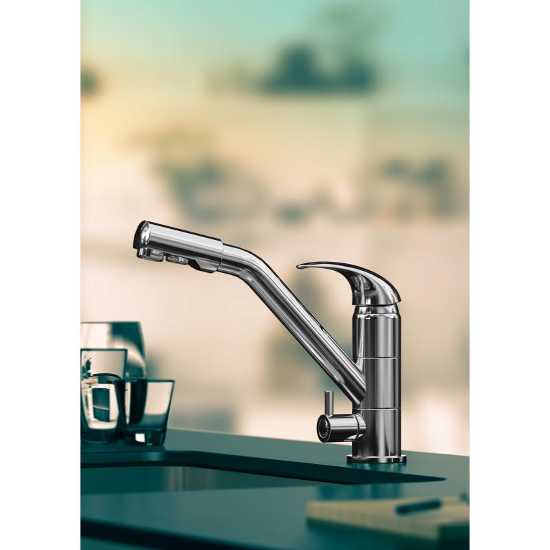 Смеситель для кухни Paulmark Hessen He213017-CR Хром