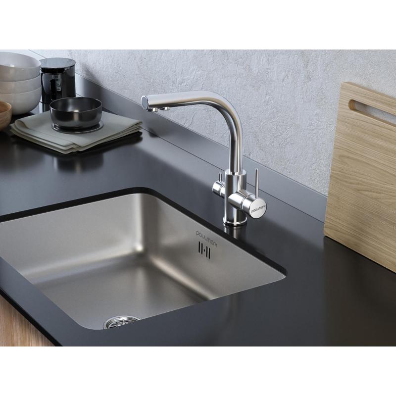 Смеситель для кухни Paulmark Essen Es213011-CR Хром
