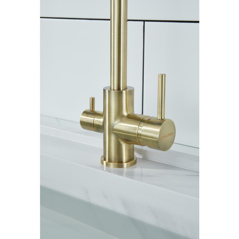 Смеситель для кухни Paulmark Essen Es213211-BR Бронза