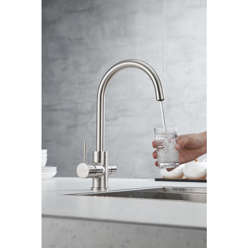 Смеситель для кухни Paulmark Essen Es213211-NI Никель