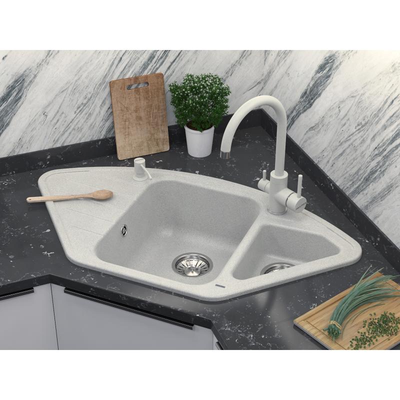 Смеситель для кухни Paulmark Essen Es213211-310 Серый