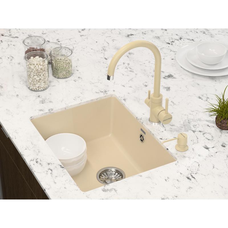 Смеситель для кухни Paulmark Essen Es213211-428 Шампань матовый