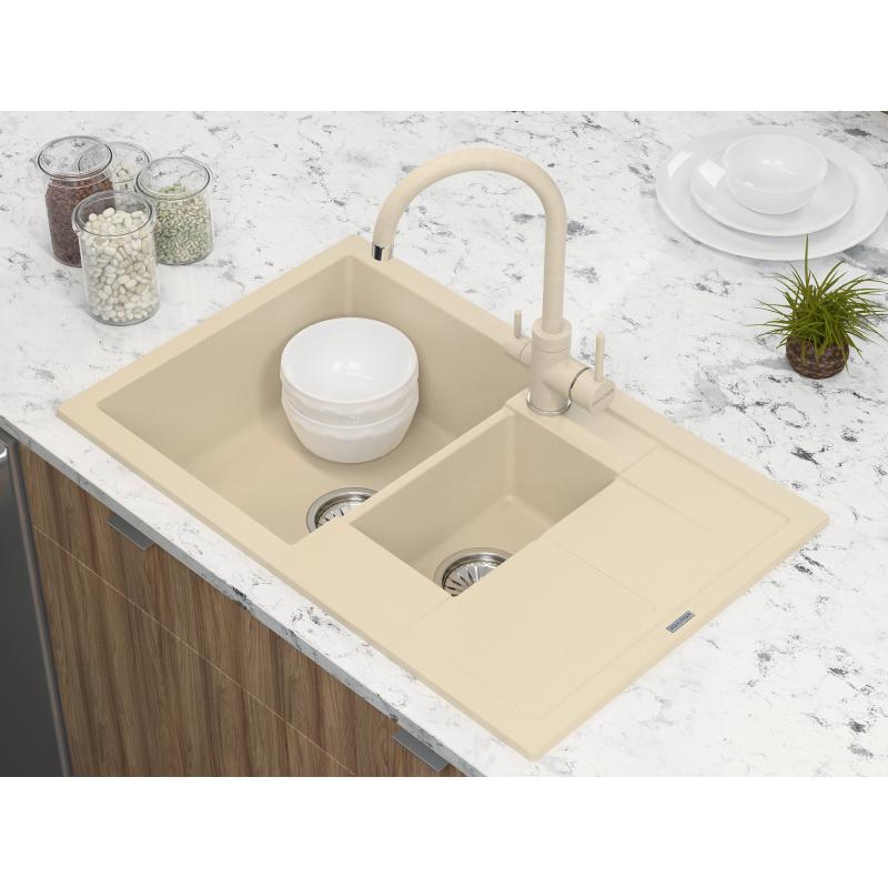 Смеситель для кухни Paulmark Essen Es213211-428 Шампань матовый