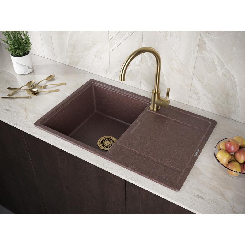 Смеситель для кухни Paulmark Holstein Ho212063-BR Бронза