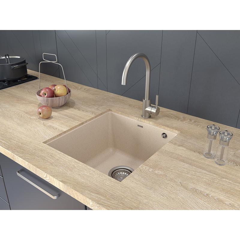 Смеситель для кухни Paulmark Holstein Ho212063-NI Никель