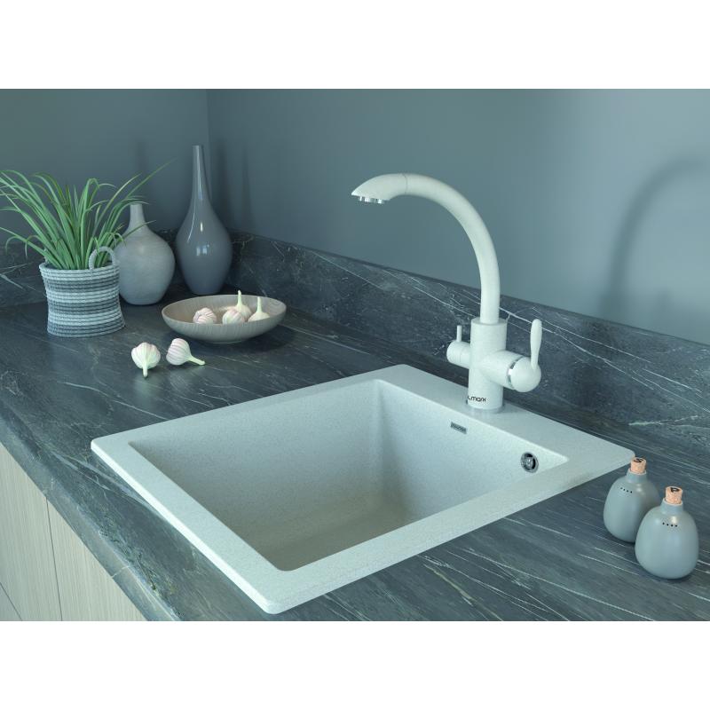 Смеситель для кухни Paulmark Essen Es213001-328 Бежевый