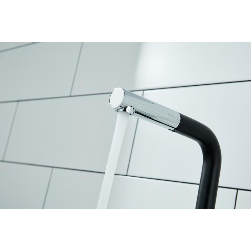 Смеситель для кухни Paulmark Kassel Ka214311-401 Антрацит Хром