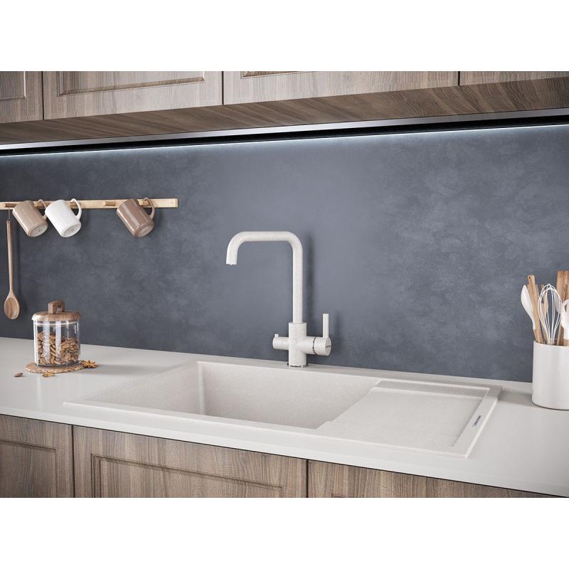 Смеситель для кухни Paulmark Logas Lo213021-328 Бежевый