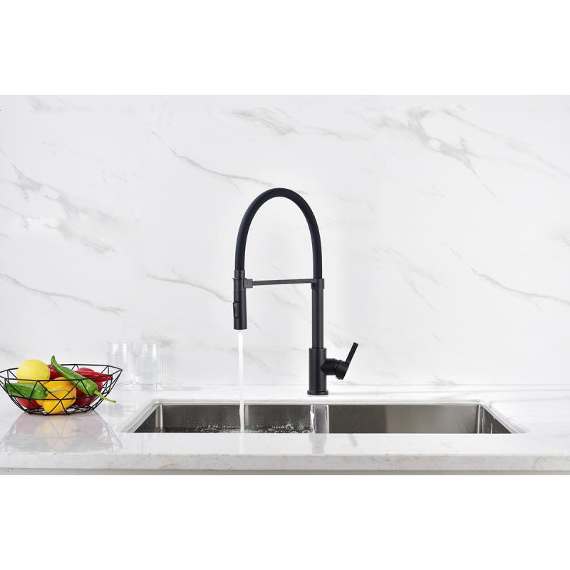 Смеситель для кухни Paulmark Halt Ha214021-401 Антрацит