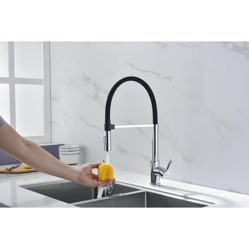 Смеситель для кухни Paulmark Halt Ha214021-CR Хром