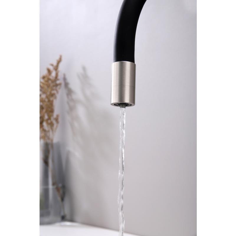 Смеситель для кухни Paulmark Salix Sa213419-NI Никель