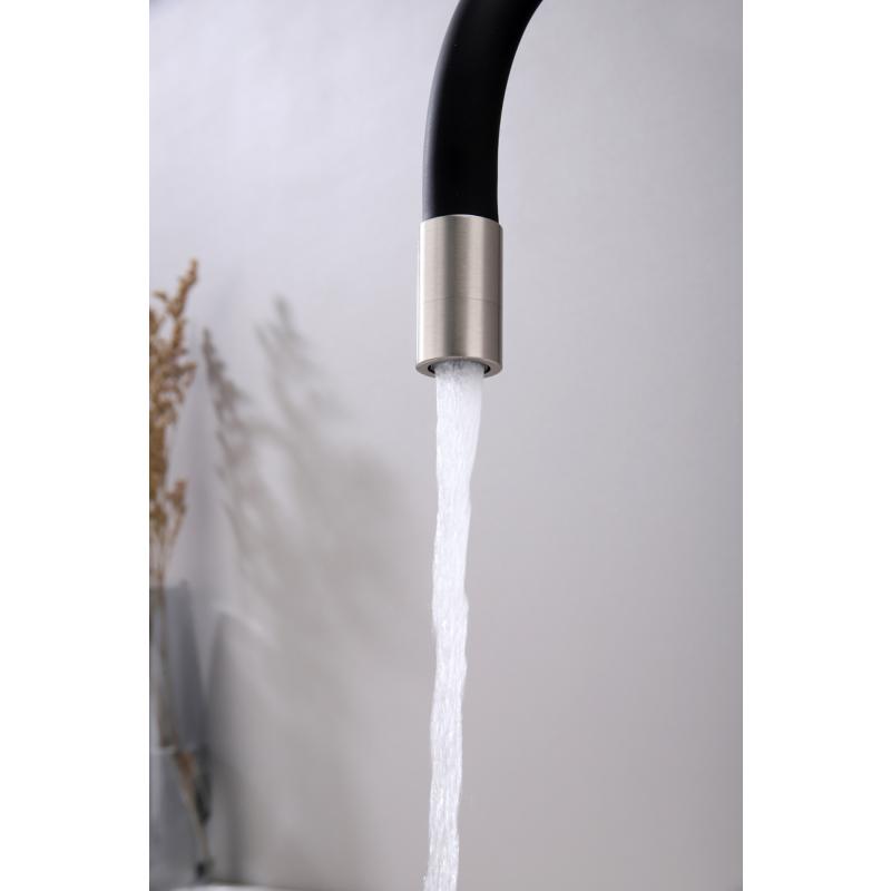 Смеситель для кухни Paulmark Salix Sa213419-NI Никель