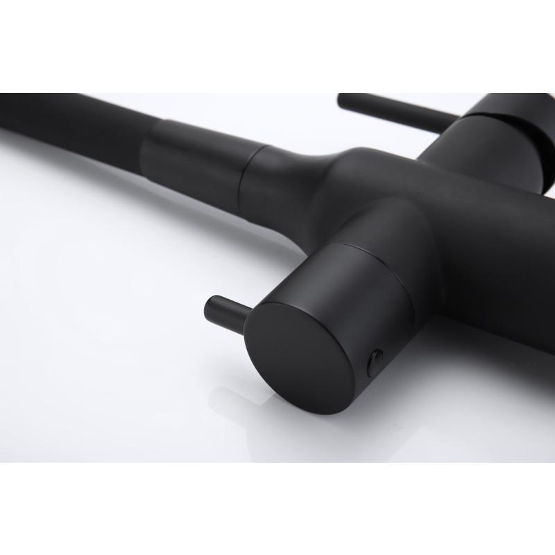 Смеситель для кухни Paulmark Salix Sa213419-401 Антрацит