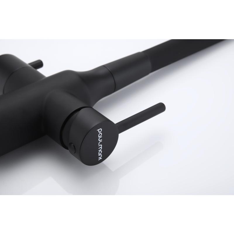 Смеситель для кухни Paulmark Salix Sa213419-401 Антрацит