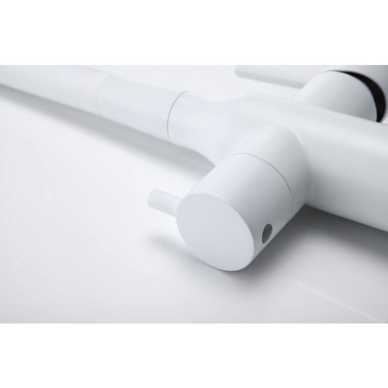 Смеситель для кухни Paulmark Salix Sa213419-431 Белый матовый