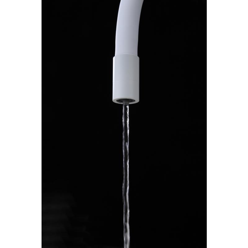 Смеситель для кухни Paulmark Salix Sa213419-431 Белый матовый