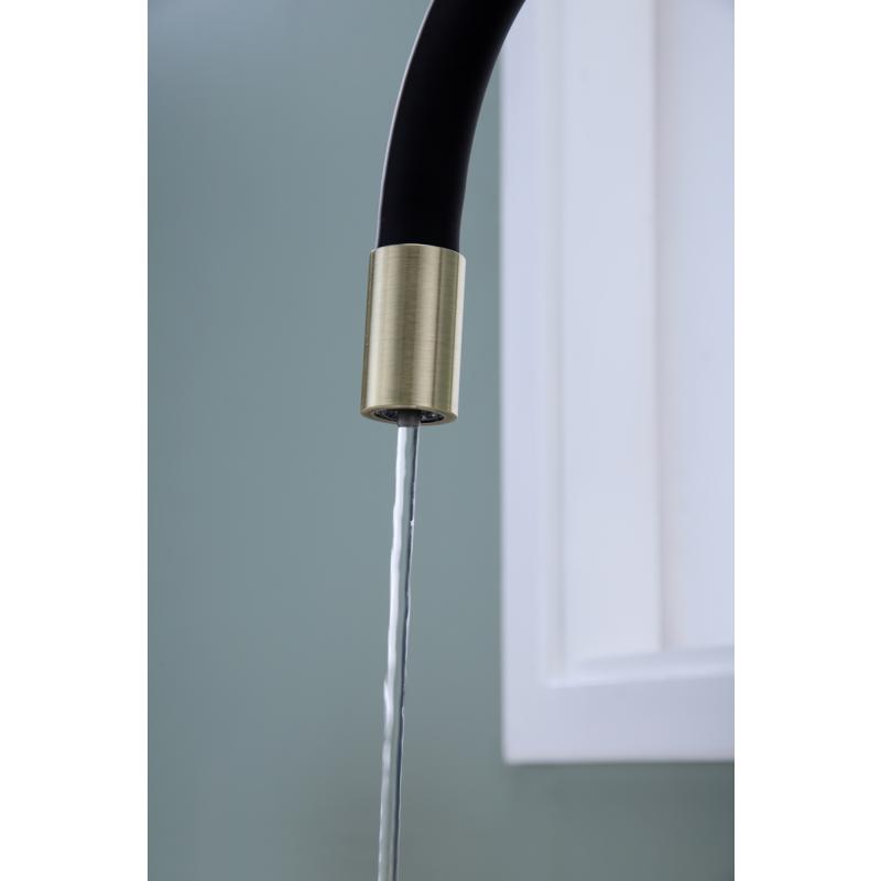 Смеситель для кухни Paulmark Salix Sa213419-BR Бронза