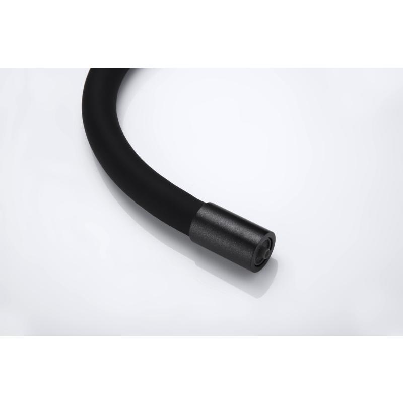 Смеситель для кухни Paulmark Salix Sa213419-418 Черный металлик