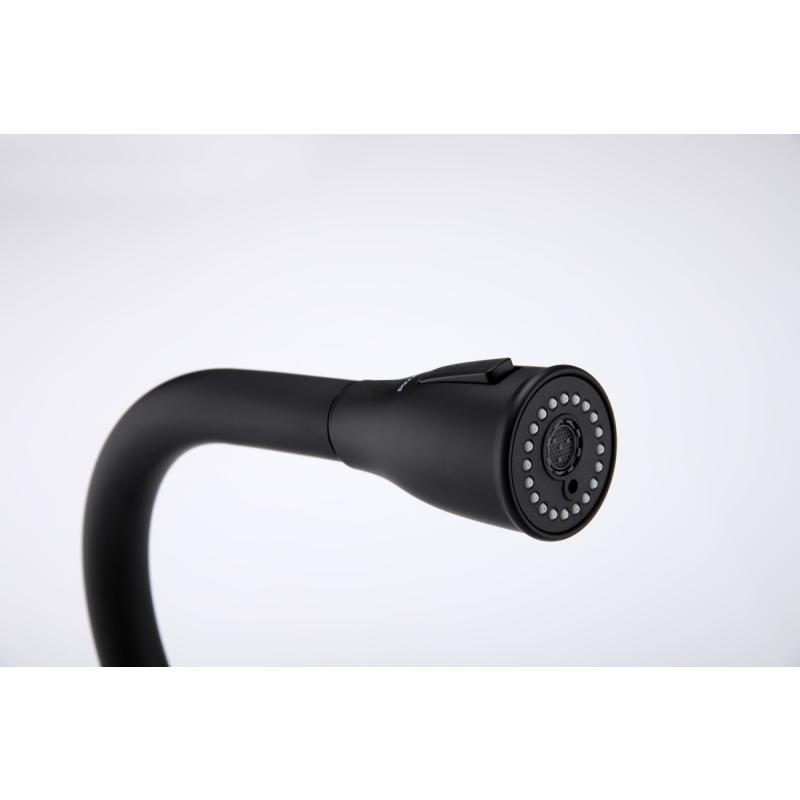 Смеситель для кухни Paulmark Lange La214212-401 Антрацит