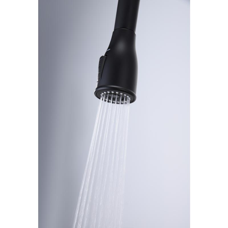 Смеситель для кухни Paulmark Lange La214212-401 Антрацит