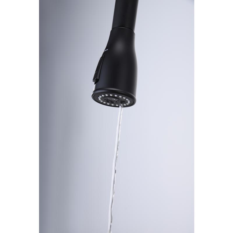 Смеситель для кухни Paulmark Lange La214212-401 Антрацит