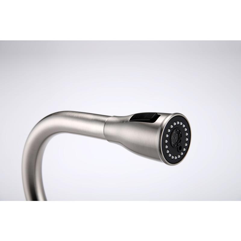 Смеситель для кухни Paulmark Lange La214212-NI Никель