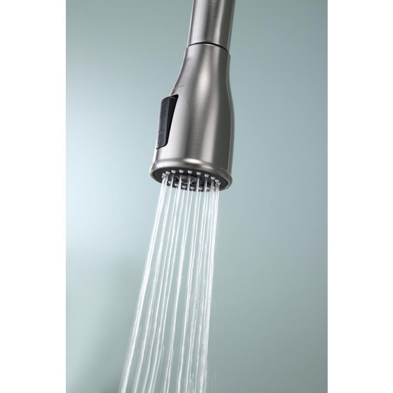 Смеситель для кухни Paulmark Lange La214212-NI Никель