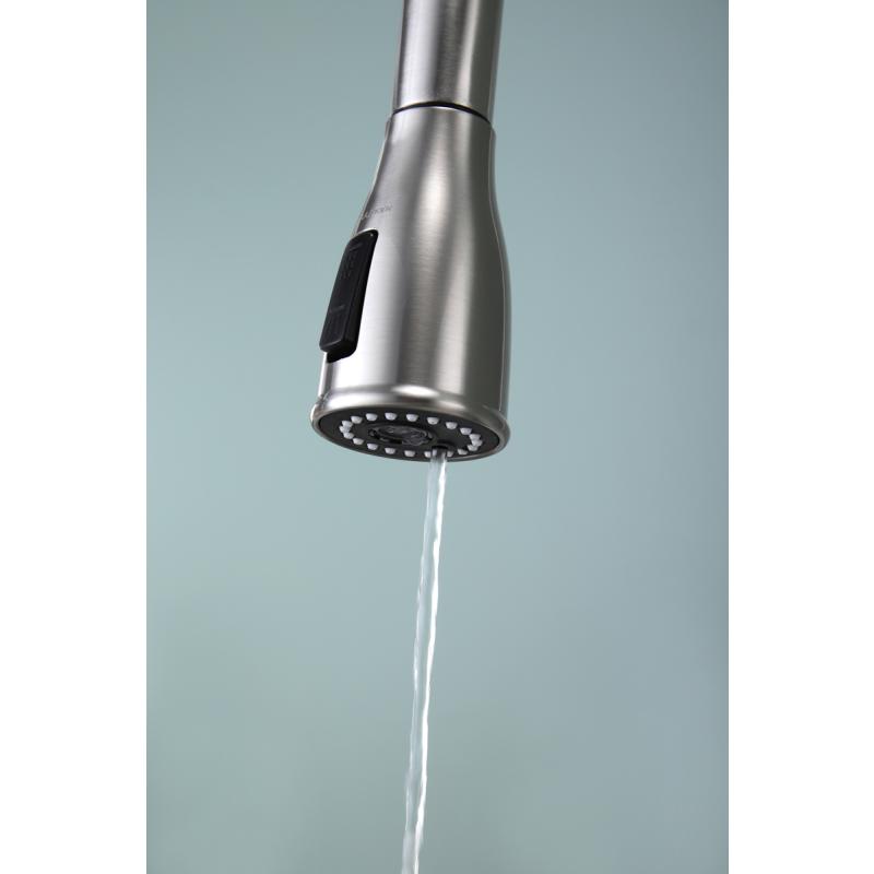 Смеситель для кухни Paulmark Lange La214212-NI Никель