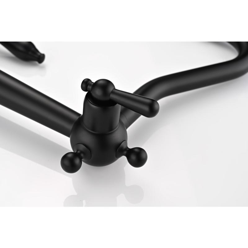 Смеситель для кухни Paulmark Retro Re213226-401 Антрацит