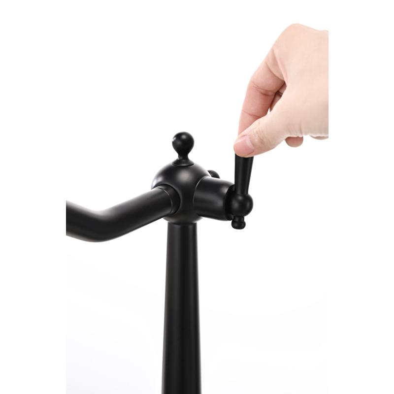 Смеситель для кухни Paulmark Retro Re213226-401 Антрацит