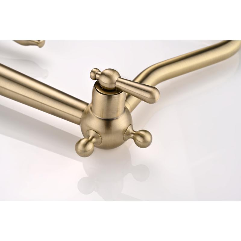 Смеситель для кухни Paulmark Retro Re213226-BR Бронза