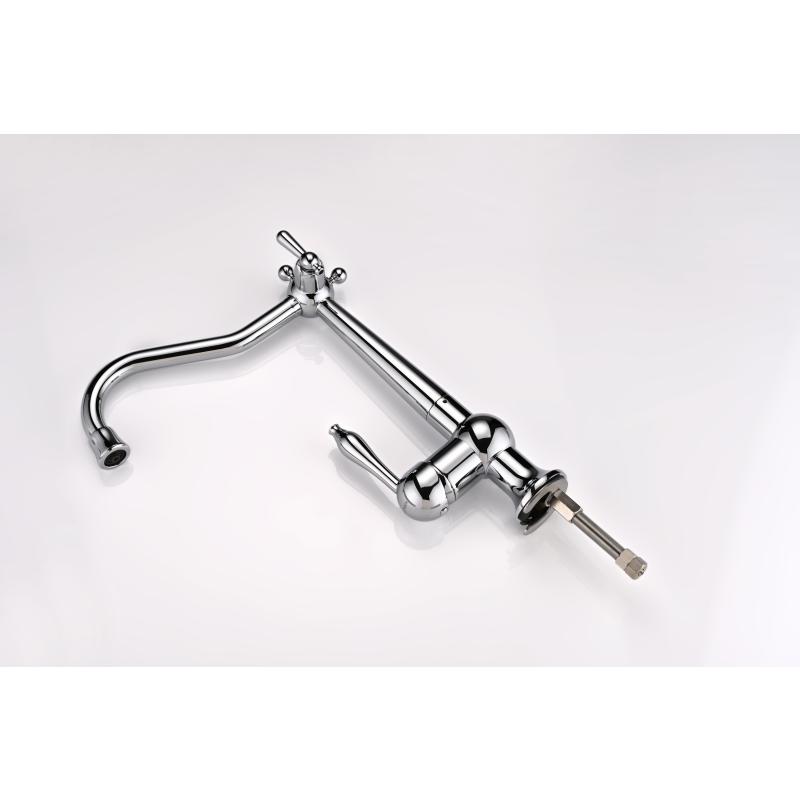 Смеситель для кухни Paulmark Retro Re213226-CR Хром