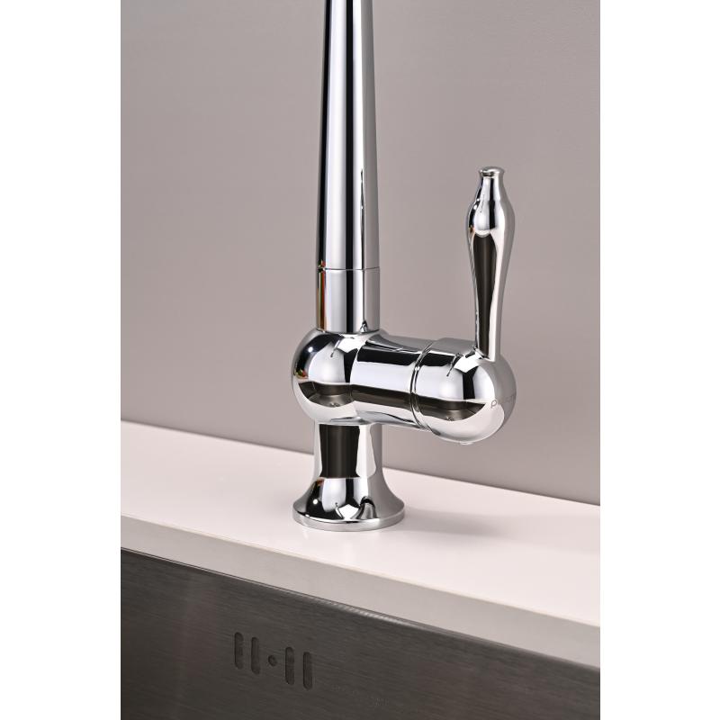 Смеситель для кухни Paulmark Retro Re213226-CR Хром