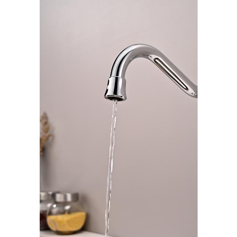 Смеситель для кухни Paulmark Retro Re213226-CR Хром