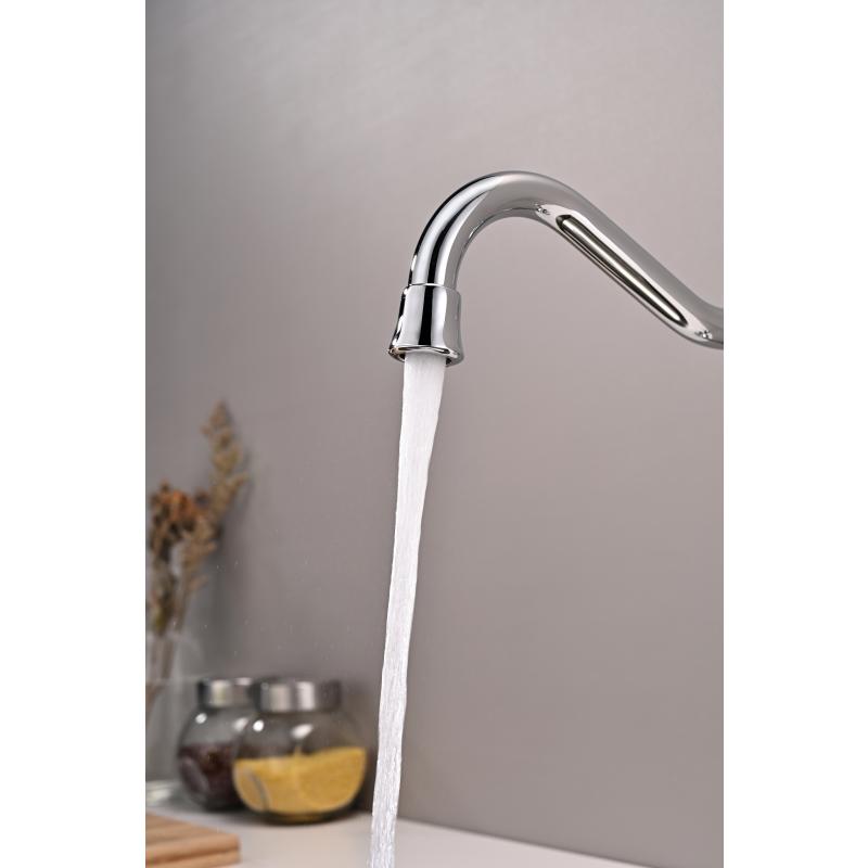 Смеситель для кухни Paulmark Retro Re213226-CR Хром