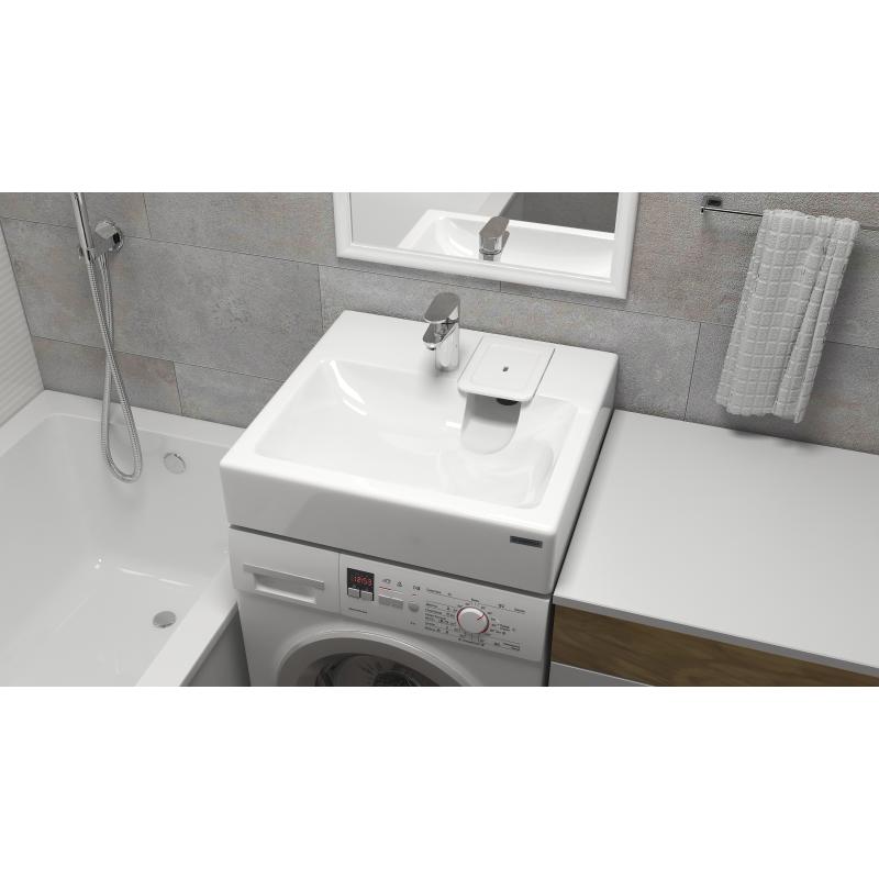 Раковина Paulmark Welt 60 PM730431 на стиральную машину Белая