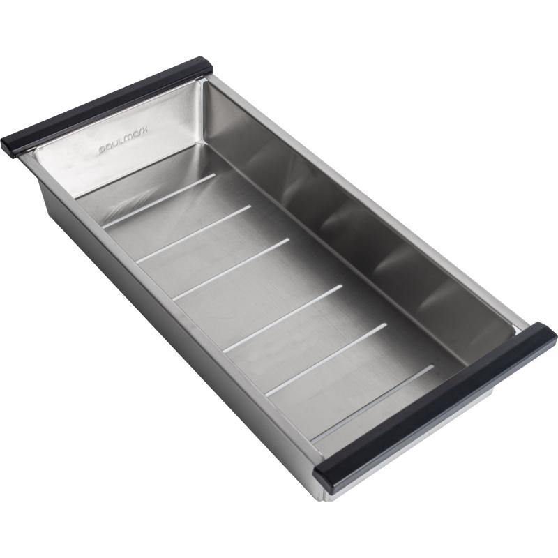 Коландер Paulmark Advance A430-BS для кухонной мойки, нержавеющая сталь