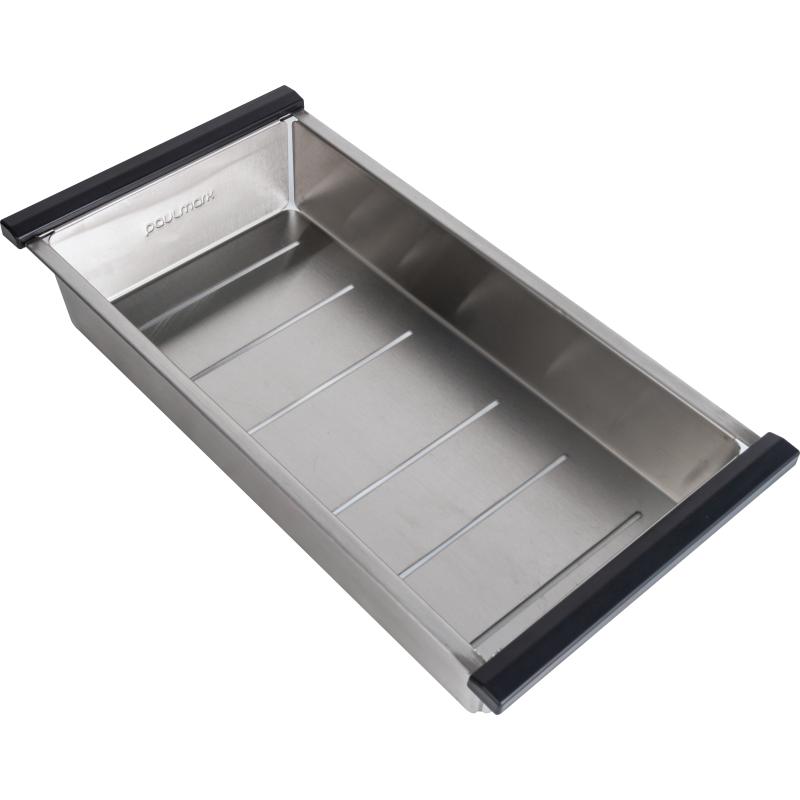 Коландер Paulmark Advance A405-BS для кухонной мойки, нержавеющая сталь