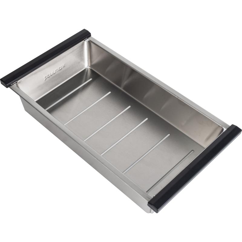 Коландер Paulmark Advance A375-BS для кухонной мойки, нержавеющая сталь